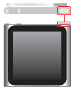 iPod nano 第6世代：トラブル時にスリープモードが解除できるか確認